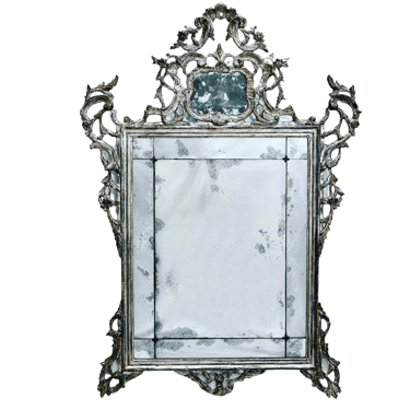 Italian 19th c. Silver Gilt Mirror (coming soon)