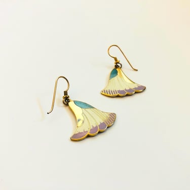 Laurel Burch Earrings - Egyptian Lotus 