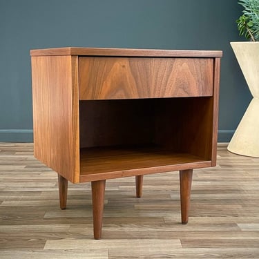 Mid-Century Modern Walnut Night Stand, c.1960’s 