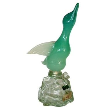 Archimede Seguso Alabastro Murano Duck Decanter 