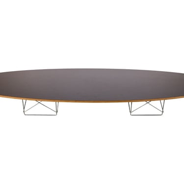 Mid Century Modern Herman Miller Eames Elliptical Surfboard Coffee Table 