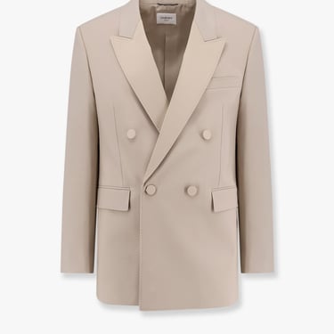 Saint Laurent Men Saint Laurent Beige Blazers E Vests