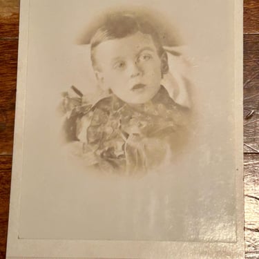 Antique Photo Cabinet Card Photograph Victorian Man Portrait Chicago 