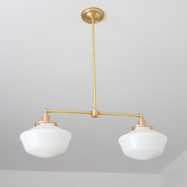 2 Light Pendant Chandelier with 10