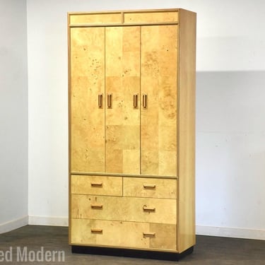 Burl Amoire Dresser by Henredon Scene Two 