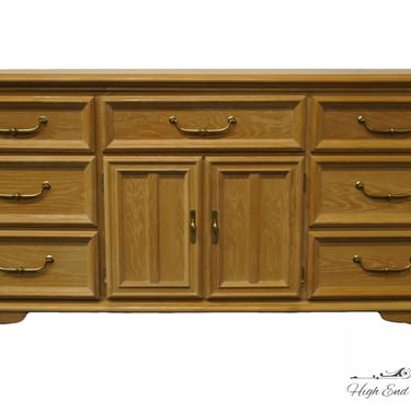 Stanley Furniture Pickled Oak Contemporary Modern 70" Triple Door Dresser 90823-07 