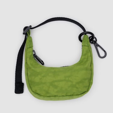 Crescent Charm Bag in Green Juice