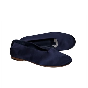 Vince - Navy Satin Flats Sz 7.5