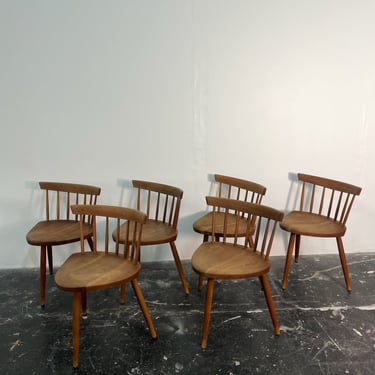 Set of 6 Mira Chairs by George Nakashima