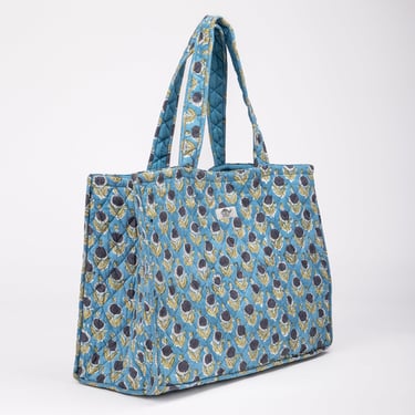 QUILTED TOTE BAG