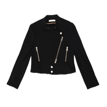 2014 Chloé Vigin Wool Moto Jacket