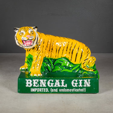 Mid-century Bengal Gin Advertising Bottle Display c.1950