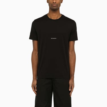 Givenchy Black T-Shirt With Logo Men
