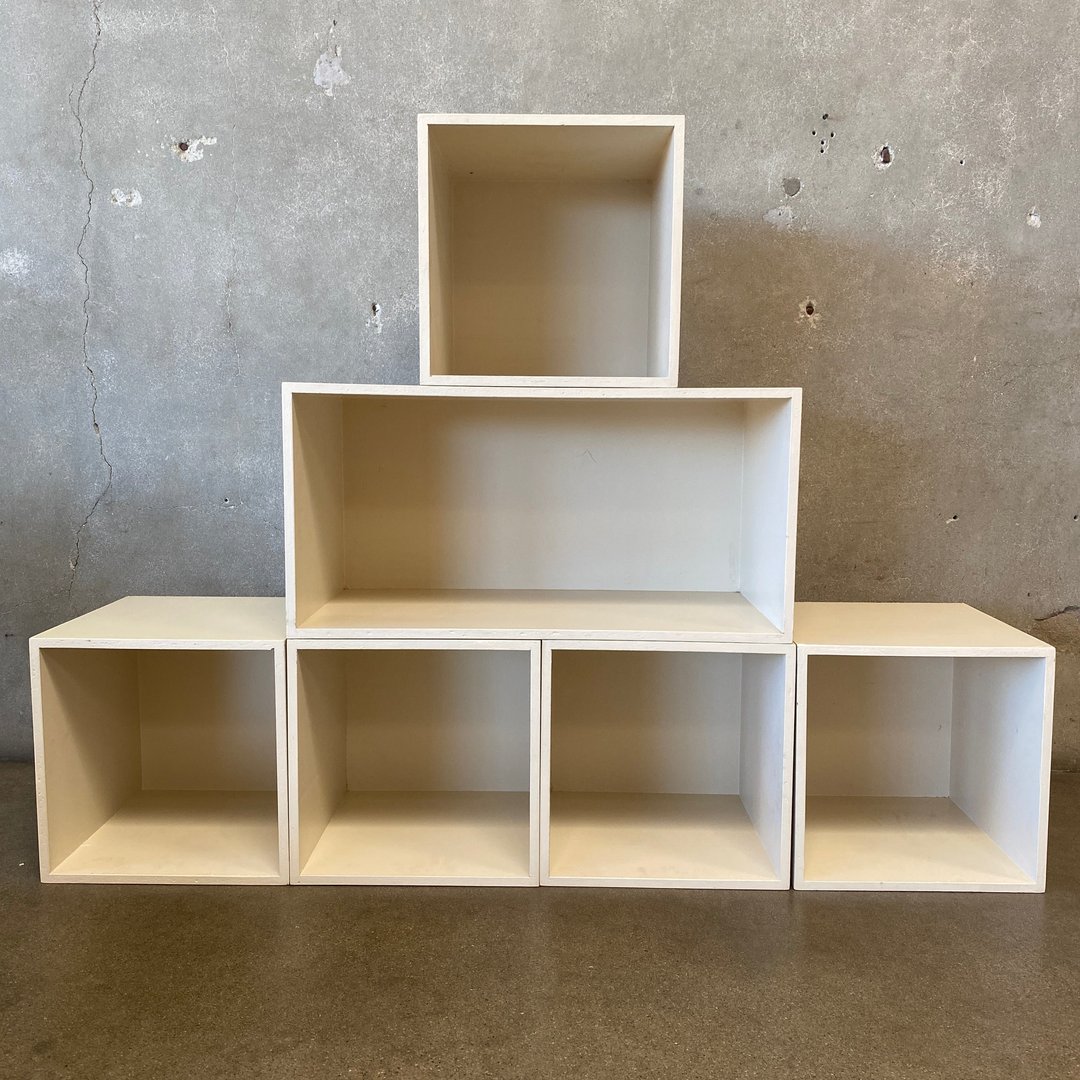 Mid Century Modern Modular Storage Cubes | Urban Americana | Long Beach, CA
