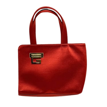 Gucci Red Satin Mini Bag