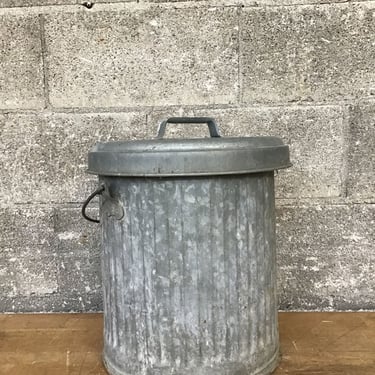 Galvanized Trash Can (Seattle)