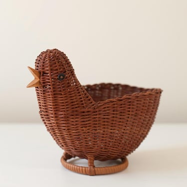 Vintage Small Bird Basket 