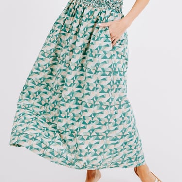 Granada Skirt in Seaglass