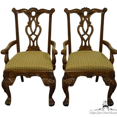 Set of 2 HOOKER FURNITURE Seven Seas Traditional Contemporary Style Dining Arm Chairs 