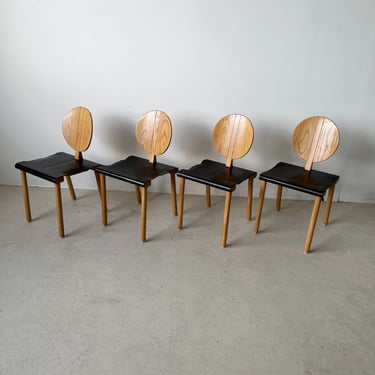 FIONA DINING CHAIRS BY GIGI SABADIN FOR CRASSEVIG, SET OF 4, 70's