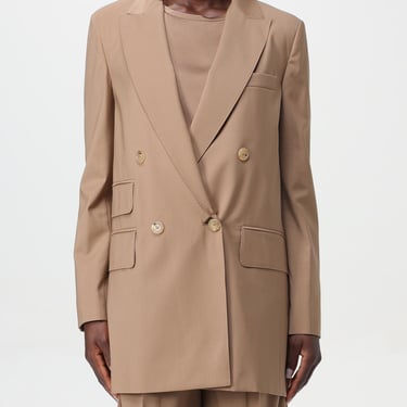 Max Mara Blazer Woman Camel Women