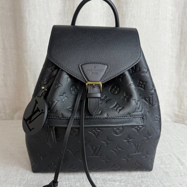 Louis Vuitton Montsouris PM Black Backpack