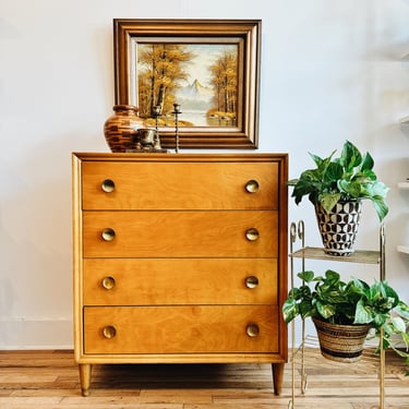 Mid Century Modern Dresser by Carrom Industries Inc