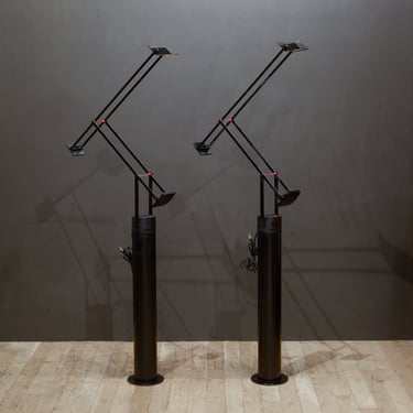 Vintage Tizio Classic Halogen Floor Lamps by Richard Sapper for Artemide c.1972-1989