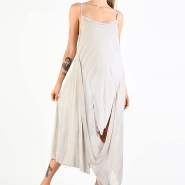 Strappy Draped Details Dress in IVORY or GREY