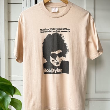 80s Bob Dylan Music Festival T-Shirt | L