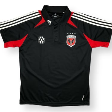 2012 Adidas DC United Soccer/Football MLS Collared Jersey/Kit Size Large 