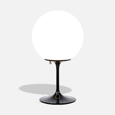 Bill Curry "Stemlite" Black Tulip Table Lamp for Design Line