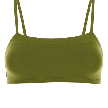 Eres Women Green Stretch Nylon Azur Bikini Top