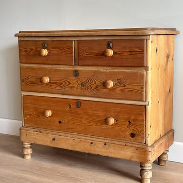 Antique European Pine Dresser 