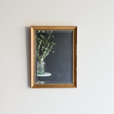 Vintage Gilded Mirror | 28.25 x 21