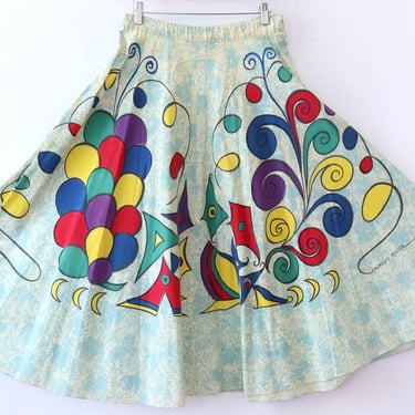 Madelyn Miller Full Circle Skirt M