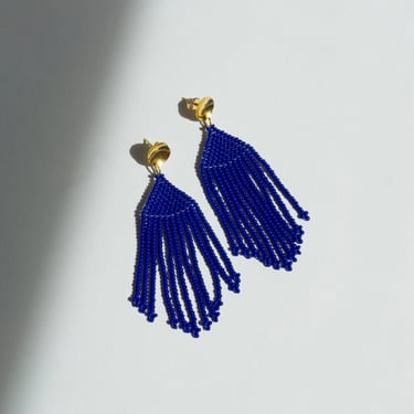 Oaxaca Earrings in Electric Blue