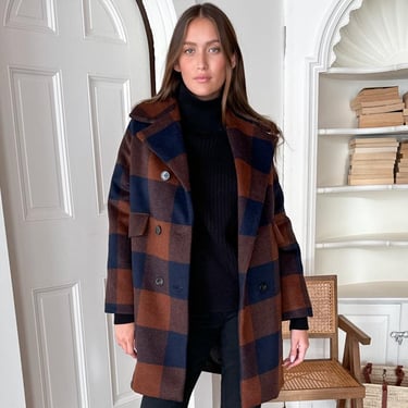 Thomas Coat - Plaid Wool