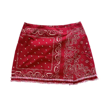 Dolce and Gabbana Bandana Print Skirt