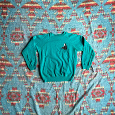 Vintage 1990s Orcas Raglan Sweatshirt 