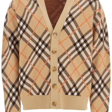 Burberry Ered Wool And Mohair Cardigan Sweater Men