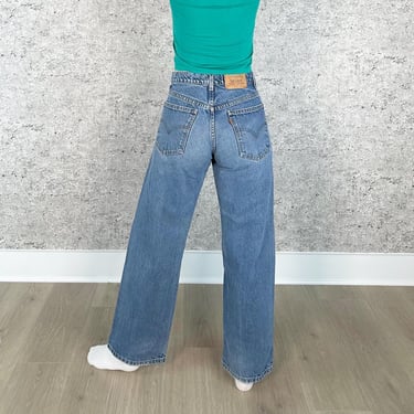 Levi's 565 Vintage Wide Leg Jeans / Size 24 25 