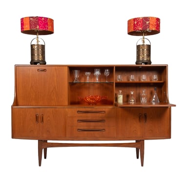 The G-Plan Fresco Bar Cabinet | Highboard | Multi-functional Credenza in Teak