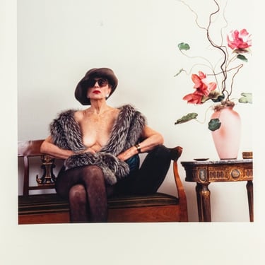 Anne Sager Seated Female Nude Photograph C-Print