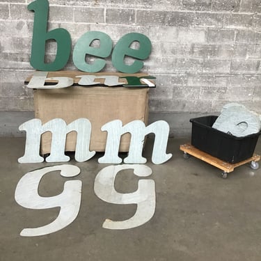 Green Acrylic Letters (Seattle)