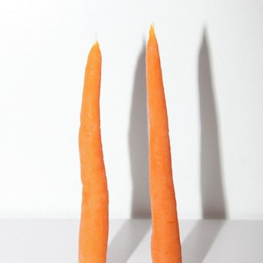 Happy Organics Carrot Candles - Orange