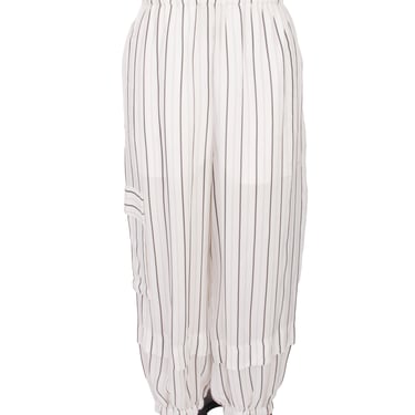 Tibi Pinstriped Layered Pants