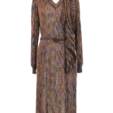 Missoni Metallic Knit Three Piece Dress Ensemble