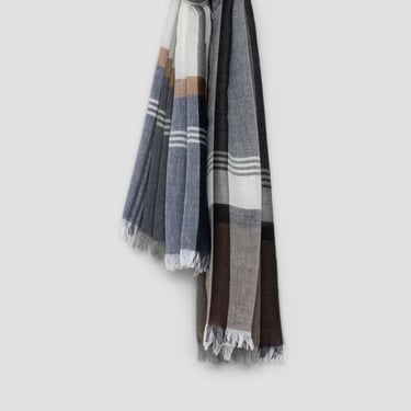 Fiji Duncan Scarf - Flannel Grey Blue