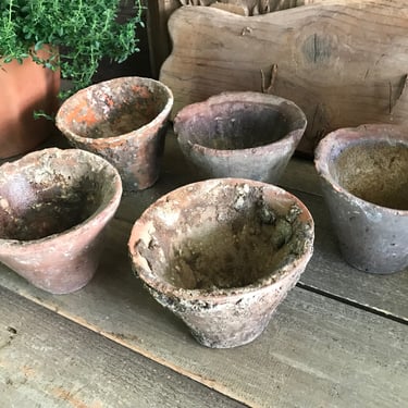 1 French Resin Terracotta Pot, Garden, Planter Rustic French Farmhouse, 5 Available, Sold by Each 